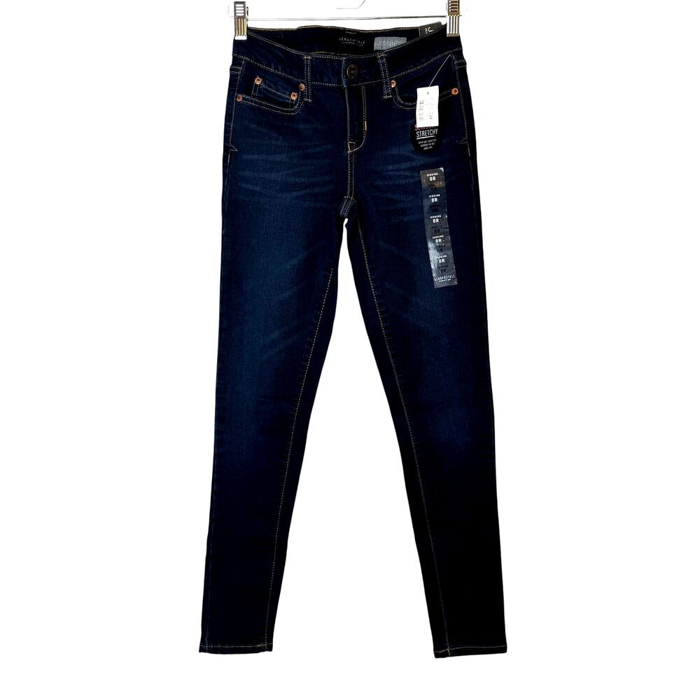 Aeropostale Low Rise Skinny Jeggings Size 0 NWT